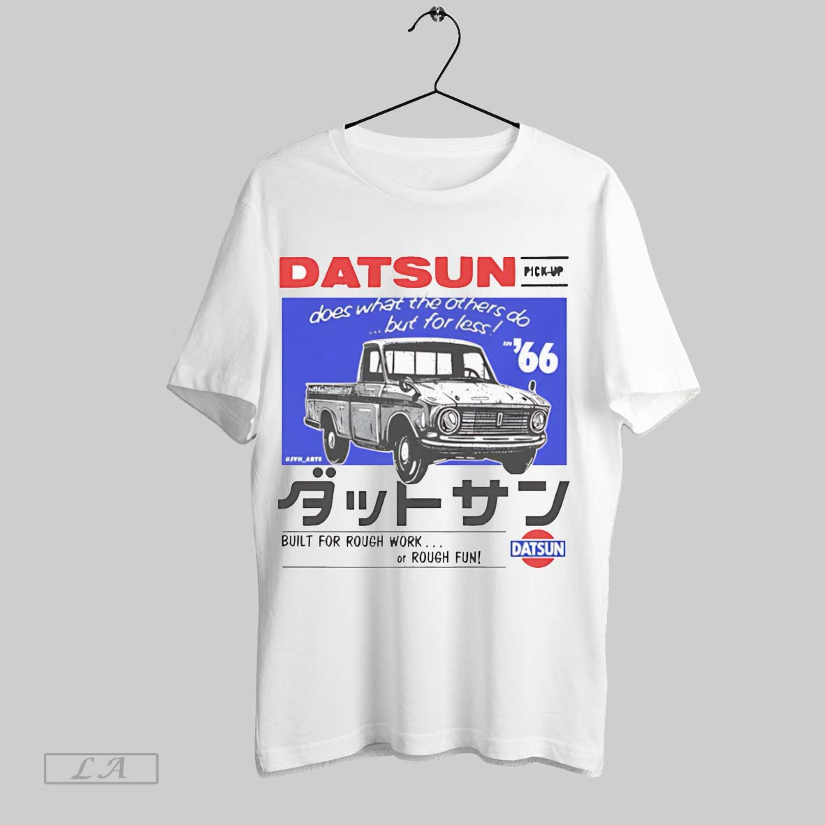 Original Datsun Does What The Others Do But For Less - Adult & Kids T-Shirts, Sweatshirts & Hoodies apparel design preview 1