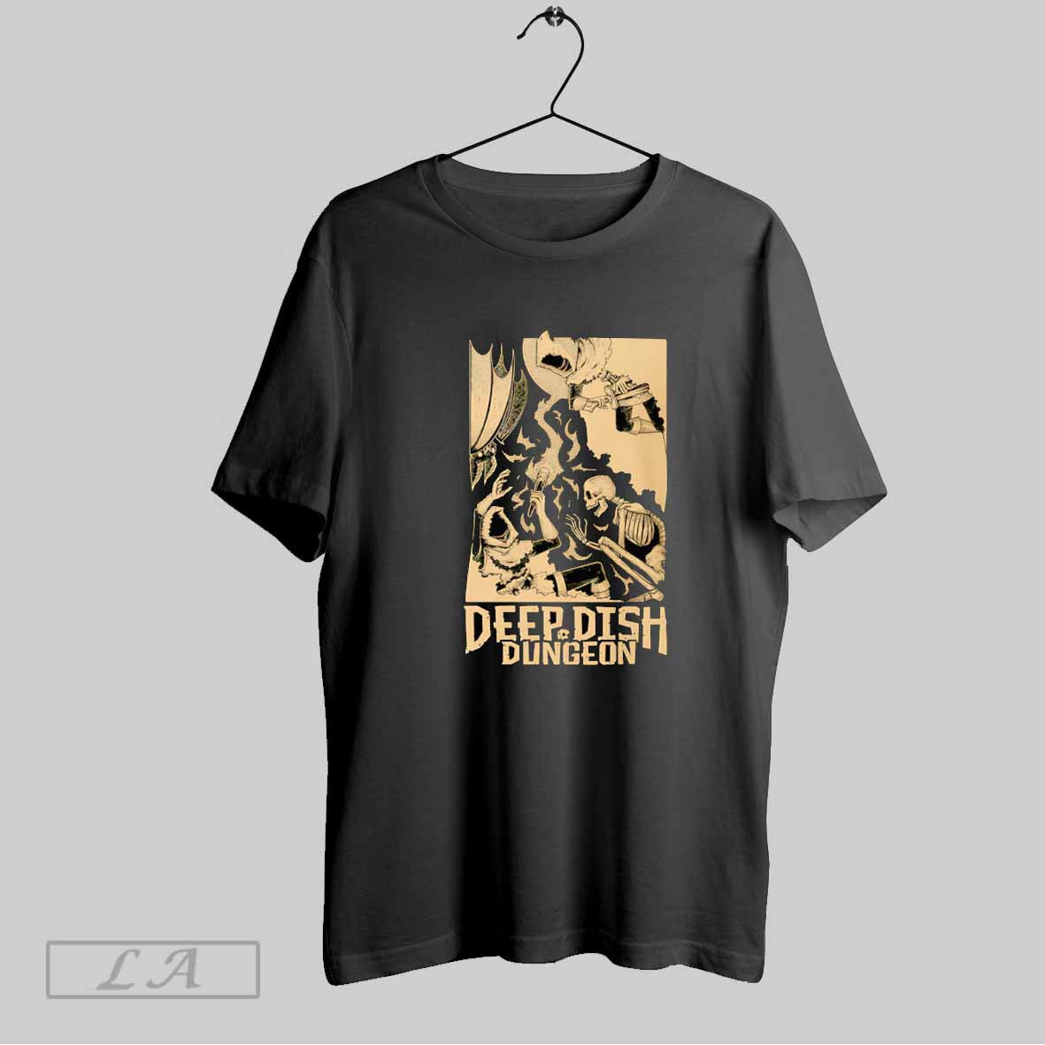 Original Deep Dish Dungeon - Adult & Kids T-Shirts, Sweatshirts & Hoodies apparel design preview 1