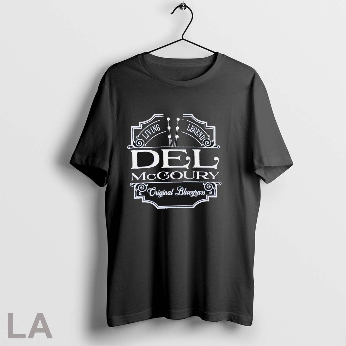 Original Del Mccoury Band Living Legend - Adult & Kids T-Shirts, Sweatshirts & Hoodies apparel design preview 1