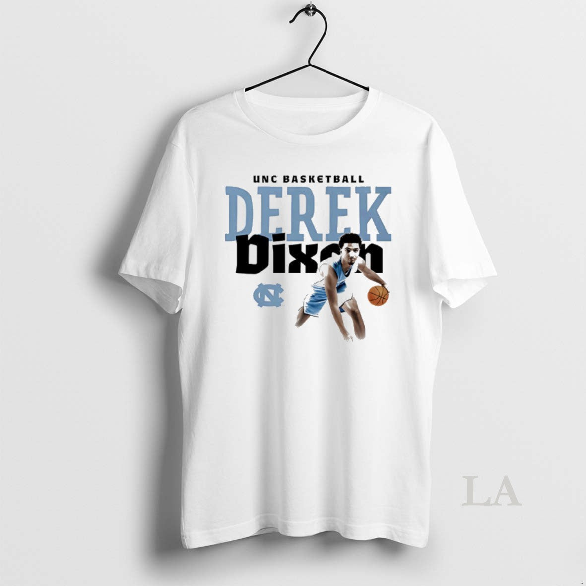 Original Derek Dixon Unc Basketball Player Graphic - Adult & Kids T-Shirts, Sweatshirts & Hoodies apparel design preview 1