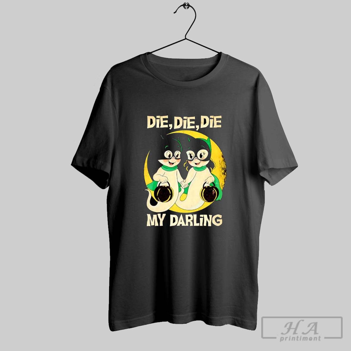 Original Die My Darling Halloween - Adult & Kids T-Shirts, Sweatshirts & Hoodies apparel design preview 1
