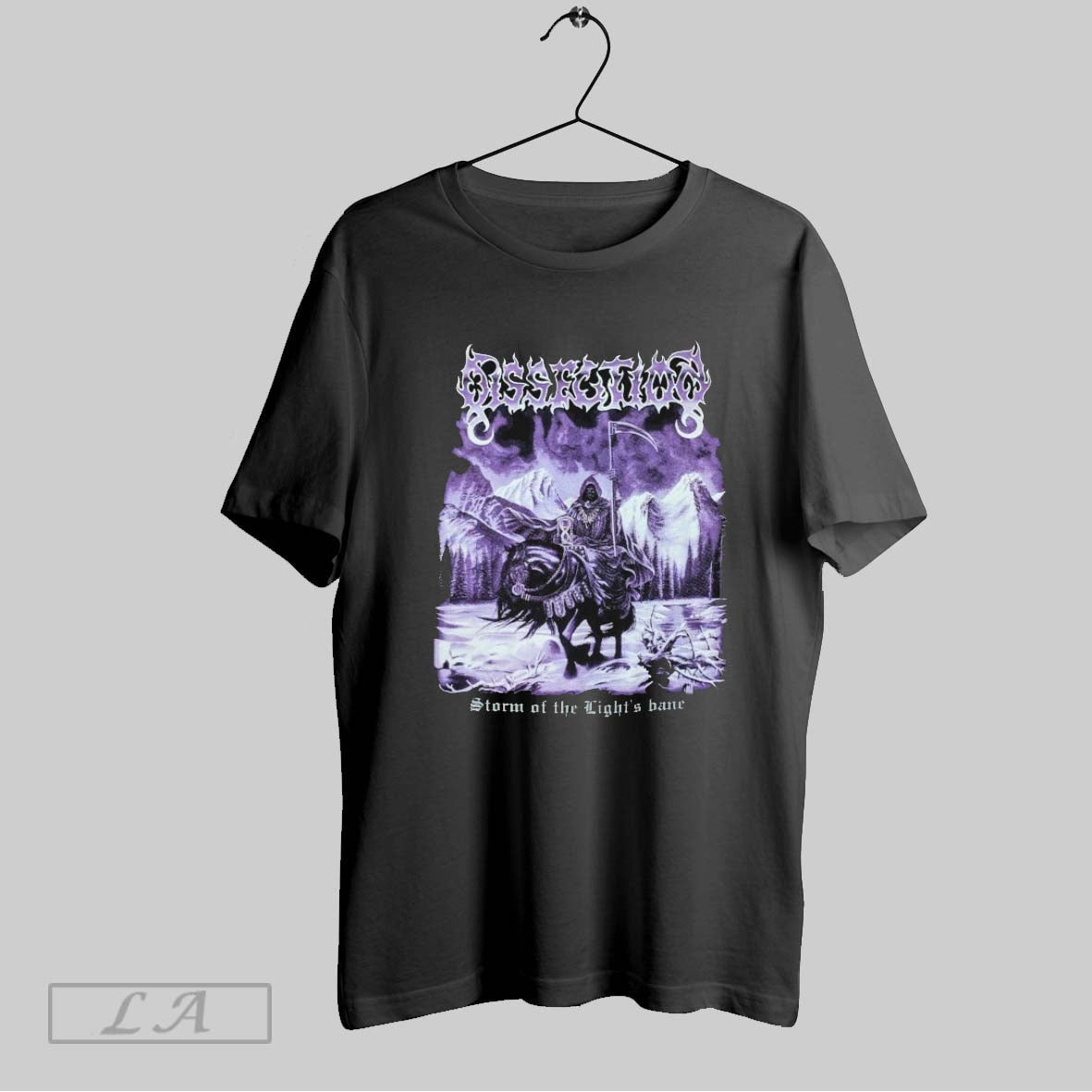 Original Dissection Storm Of The Lights Bane Grim - Adult & Kids T-Shirts, Sweatshirts & Hoodies apparel design preview 1