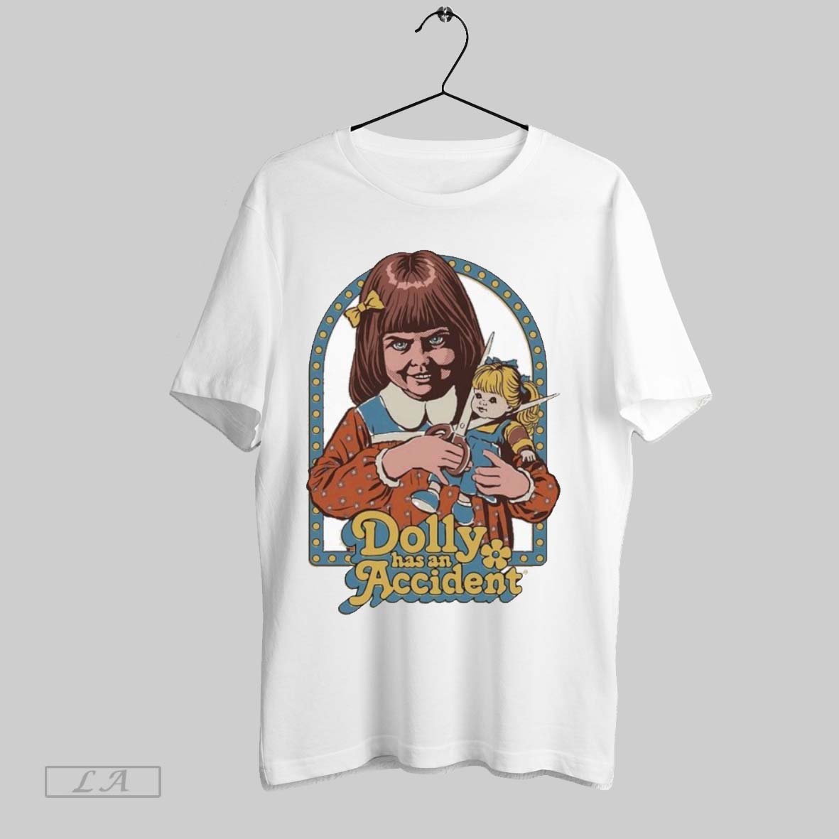 Original Dolly Has An Accident - Adult & Kids T-Shirts, Sweatshirts & Hoodies apparel design preview 1