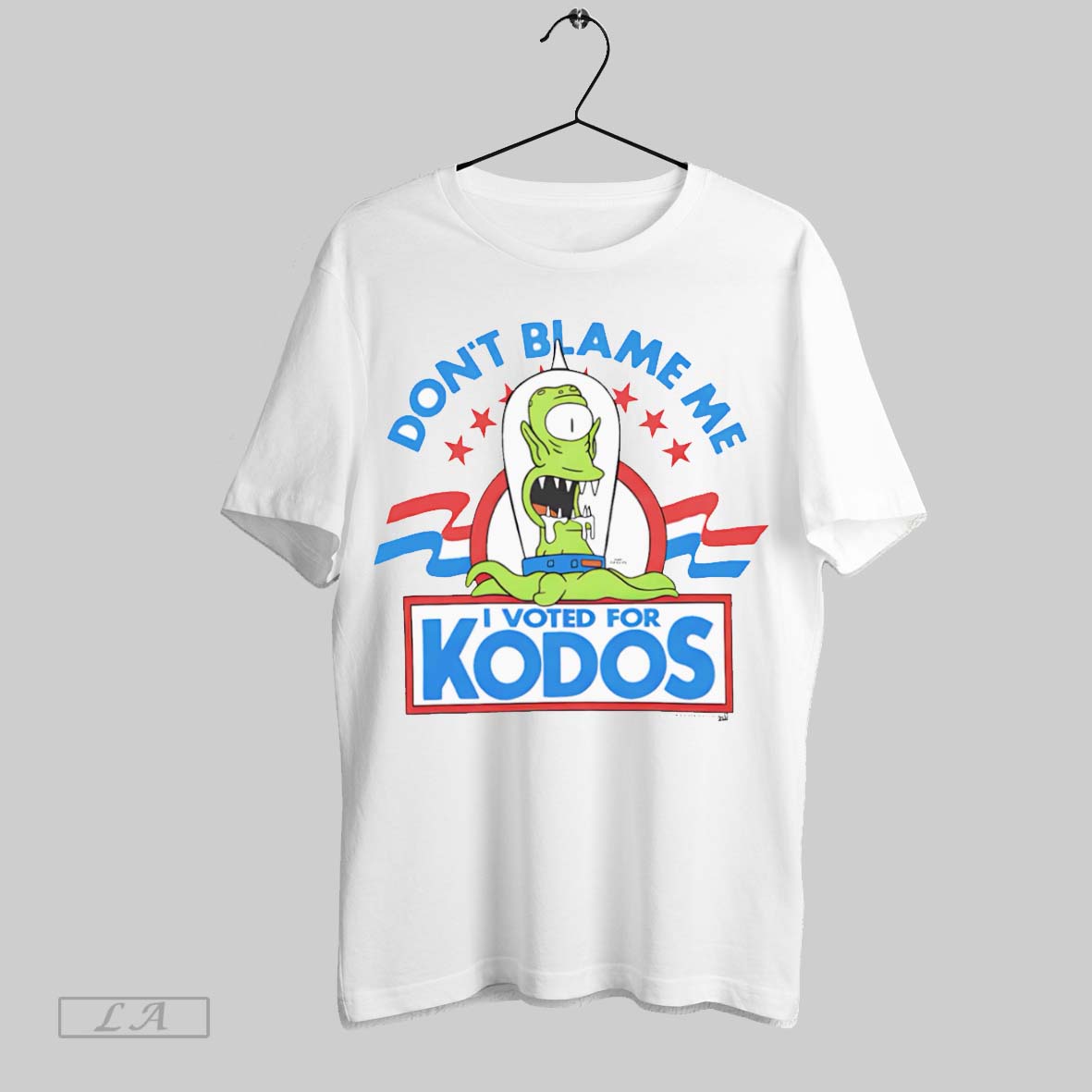 Original Dont Blame Me I Voted For Kodos - Adult & Kids T-Shirts, Sweatshirts & Hoodies apparel design preview 1