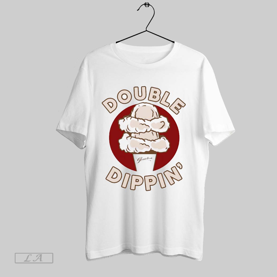 Original Double Dippin Ice Cream - Adult & Kids T-Shirts, Sweatshirts & Hoodies apparel design preview 1