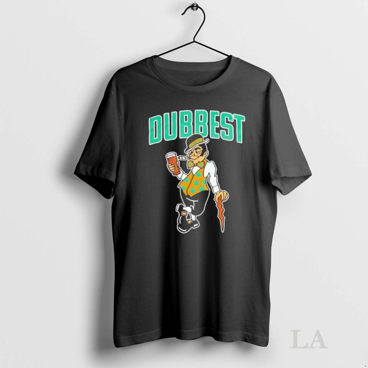 Original Dubbest Boston Celtics Mascot - Adult & Kids T-Shirts, Sweatshirts & Hoodies apparel design preview 1
