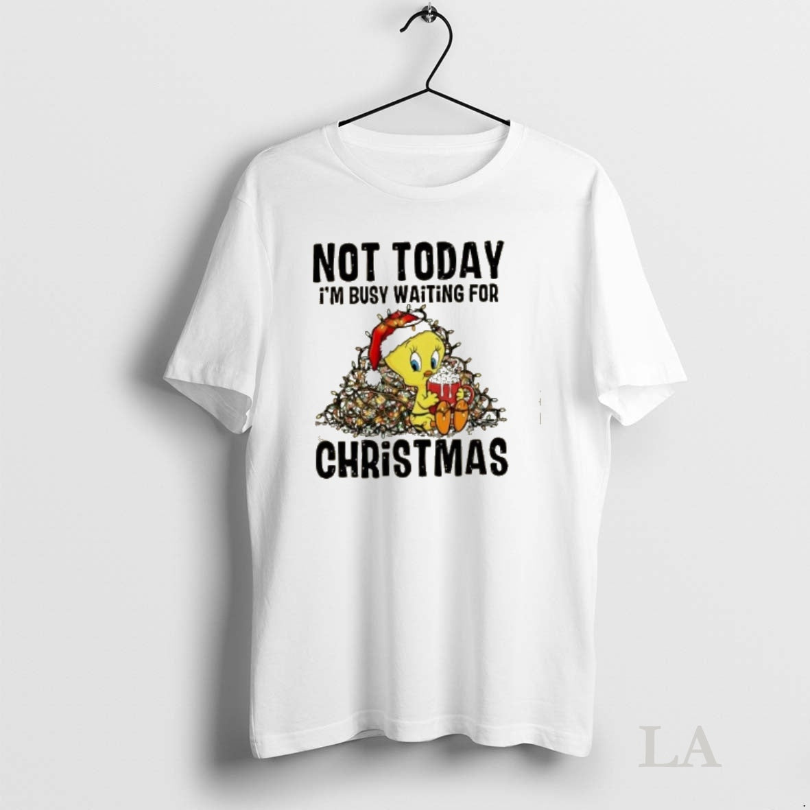 Original Duck Not Today Im Busy Waiting For Christmas - Adult & Kids T-Shirts, Sweatshirts & Hoodies apparel design preview 1