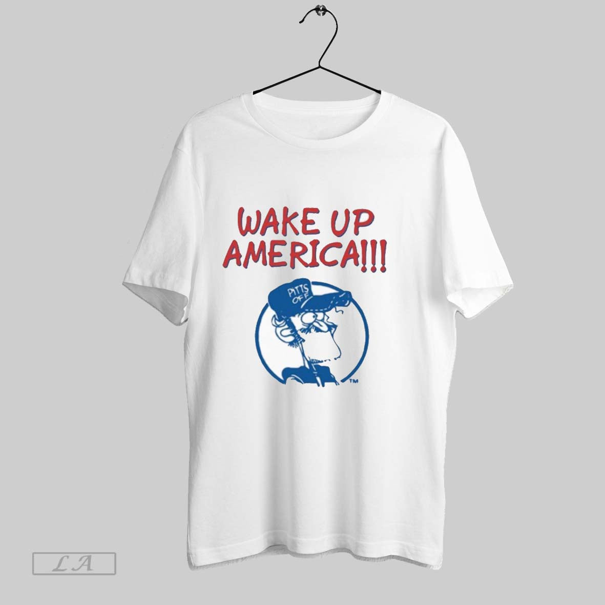 Original Earl Pitts Wake Up America Pitt Off - Adult & Kids T-Shirts, Sweatshirts & Hoodies apparel design preview 1