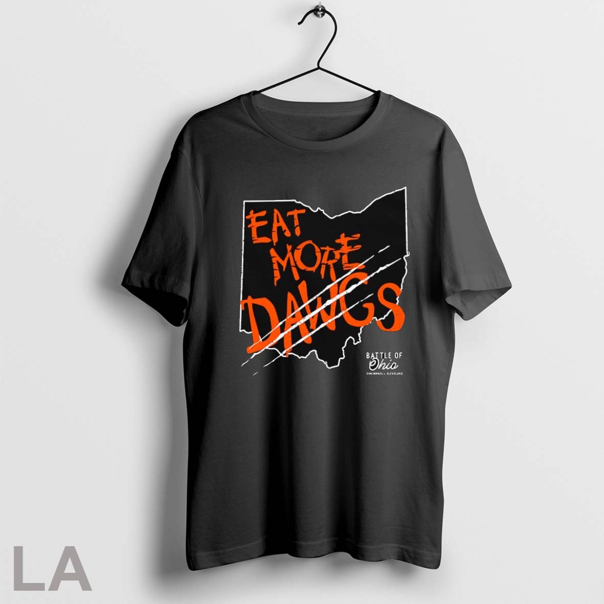 Original Eat More Dawgs The Battle Of Ohio Cincinnati - Adult & Kids T-Shirts, Sweatshirts & Hoodies apparel design preview 1