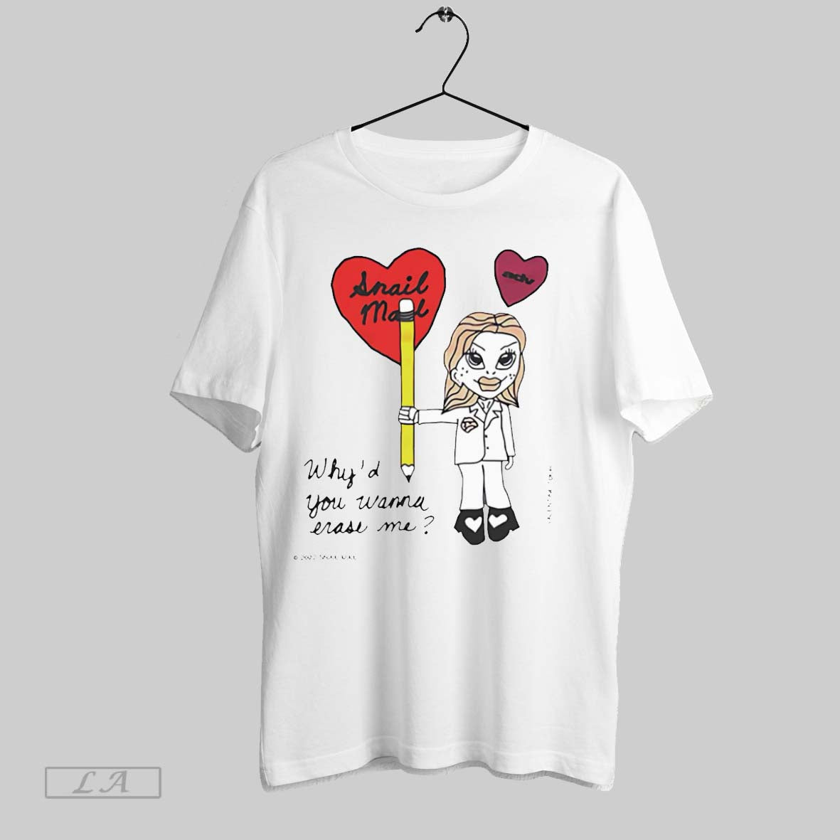 Original Echo Valley Sydney Sweeney Snail Mail Erase - Adult & Kids T-Shirts, Sweatshirts & Hoodies apparel design preview 1