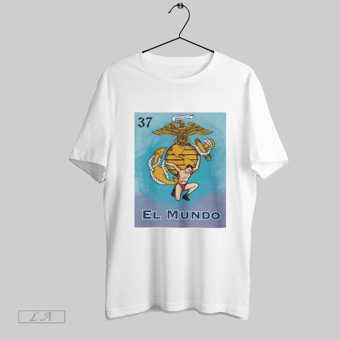 Original El Mundo Semper Fidelis - Adult & Kids T-Shirts, Sweatshirts & Hoodies apparel design preview 1