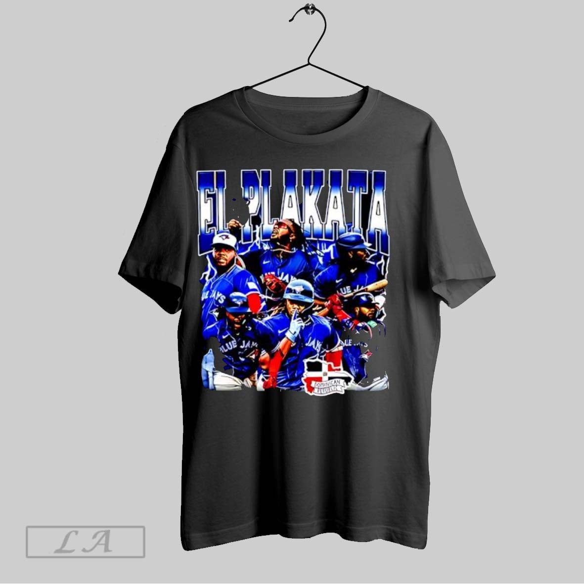 Original El Plakata Dominican Republic Baseball - Adult & Kids T-Shirts, Sweatshirts & Hoodies apparel design preview 1