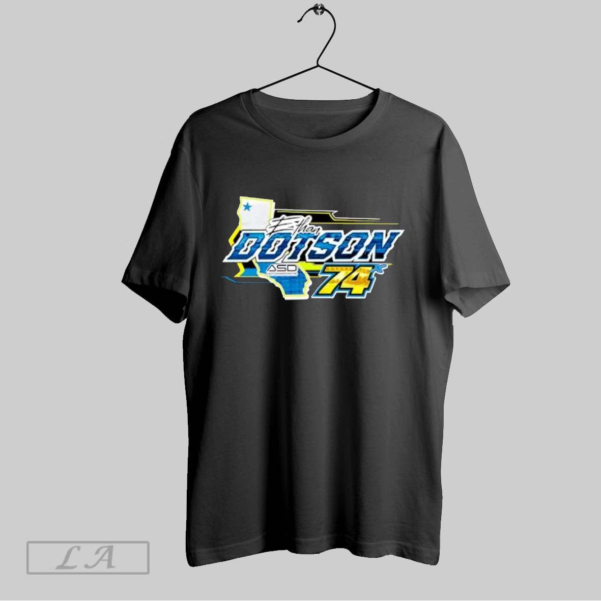 Original Ethan Dotson Motorsports Bakersfield 74 Dirt - Adult & Kids T-Shirts, Sweatshirts & Hoodies apparel design preview 1