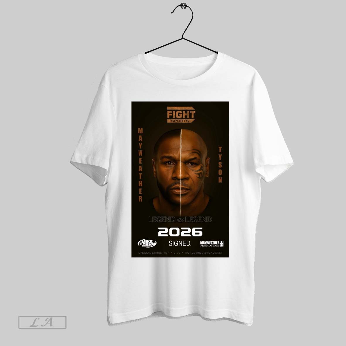 Original Fight Sports Legend Vs 2025 Signed - Adult & Kids T-Shirts, Sweatshirts & Hoodies apparel design preview 1