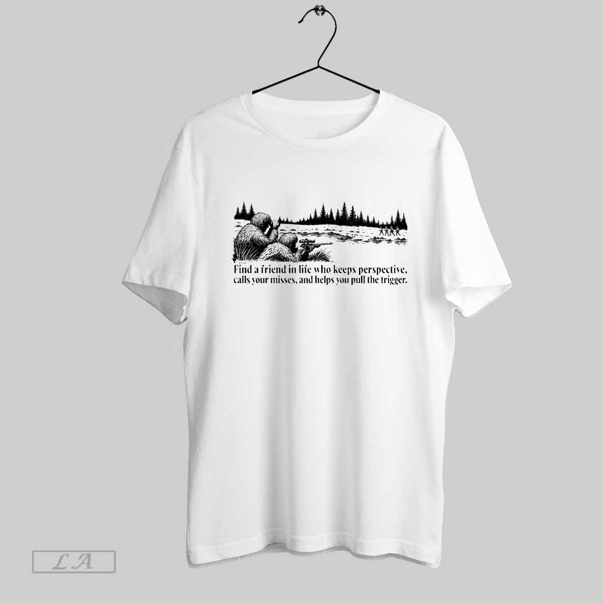 Original Find A Friend In Life Who Keeps Perspective - Adult & Kids T-Shirts, Sweatshirts & Hoodies apparel design preview 1