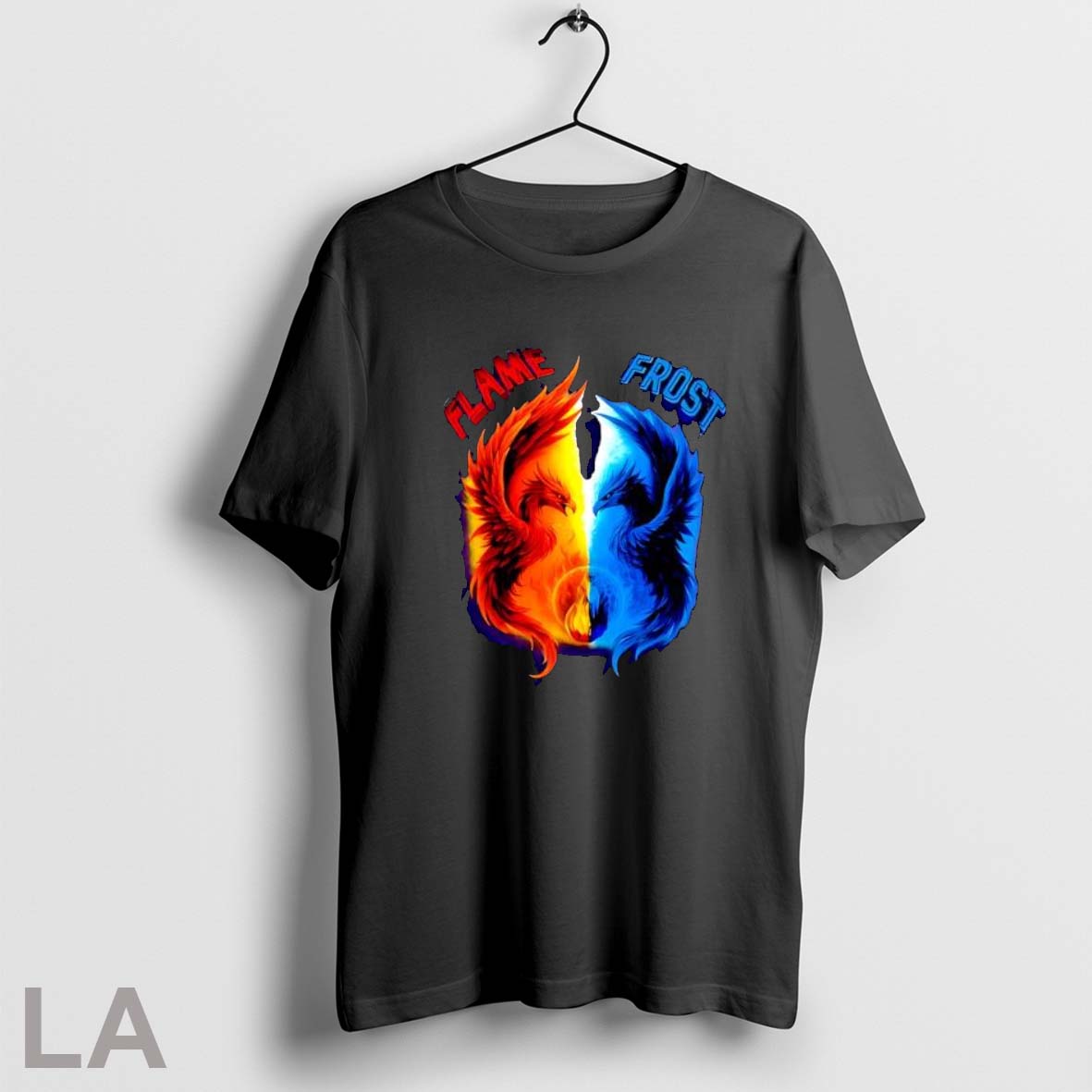 Original Flame And Frost Yin Yang Phoenix Dragon - Adult & Kids T-Shirts, Sweatshirts & Hoodies apparel design preview 1