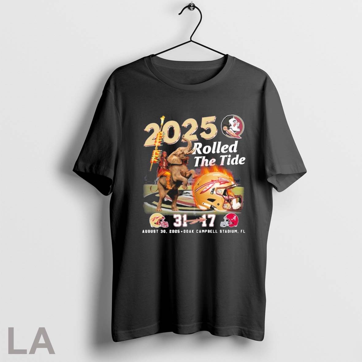 Original Florida State Seminoles Rolled The Tide Beat - Adult & Kids T-Shirts, Sweatshirts & Hoodies apparel design preview 1