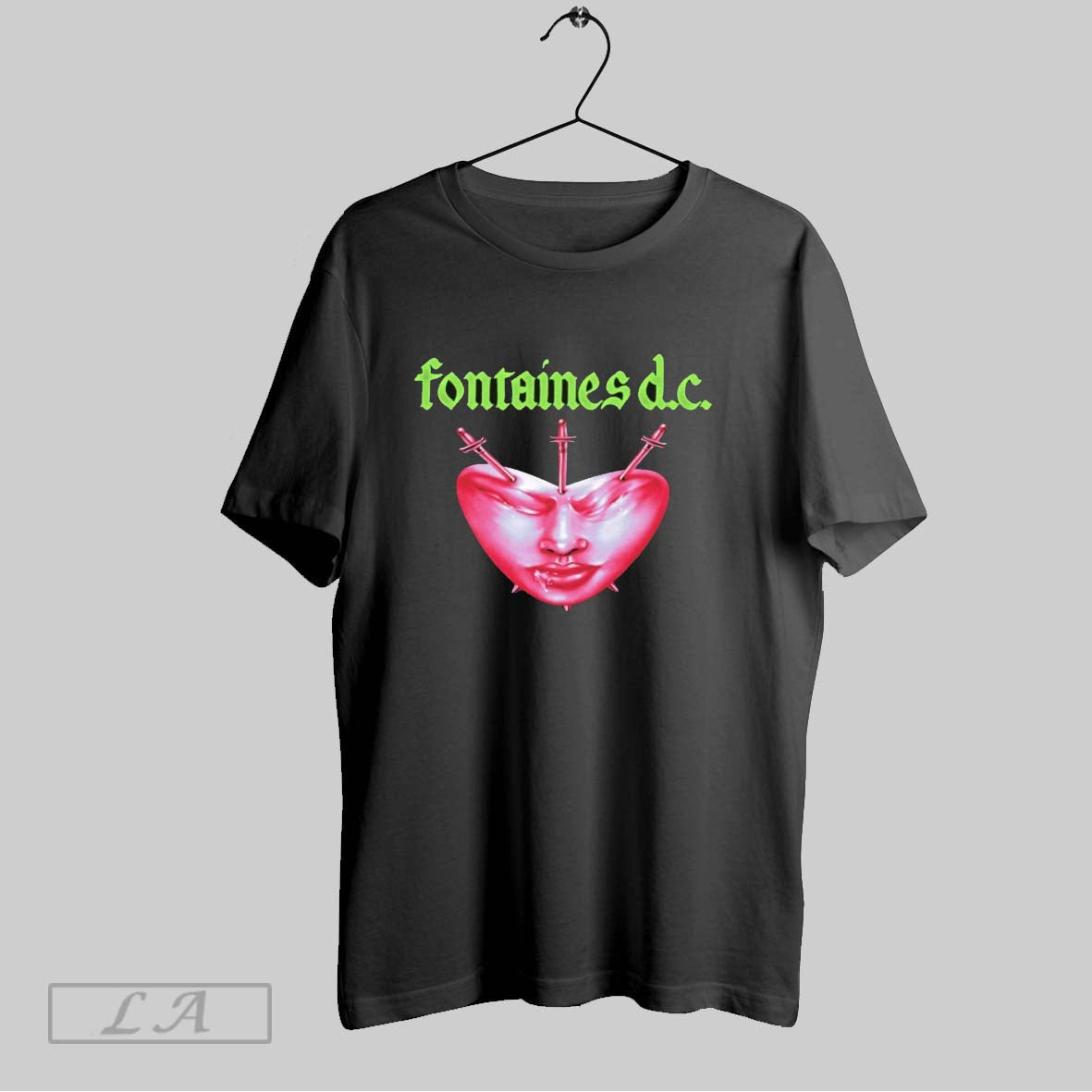 Original Fontaines Dc Favourite Heart Summer 2025 - Adult & Kids T-Shirts, Sweatshirts & Hoodies apparel design preview 1