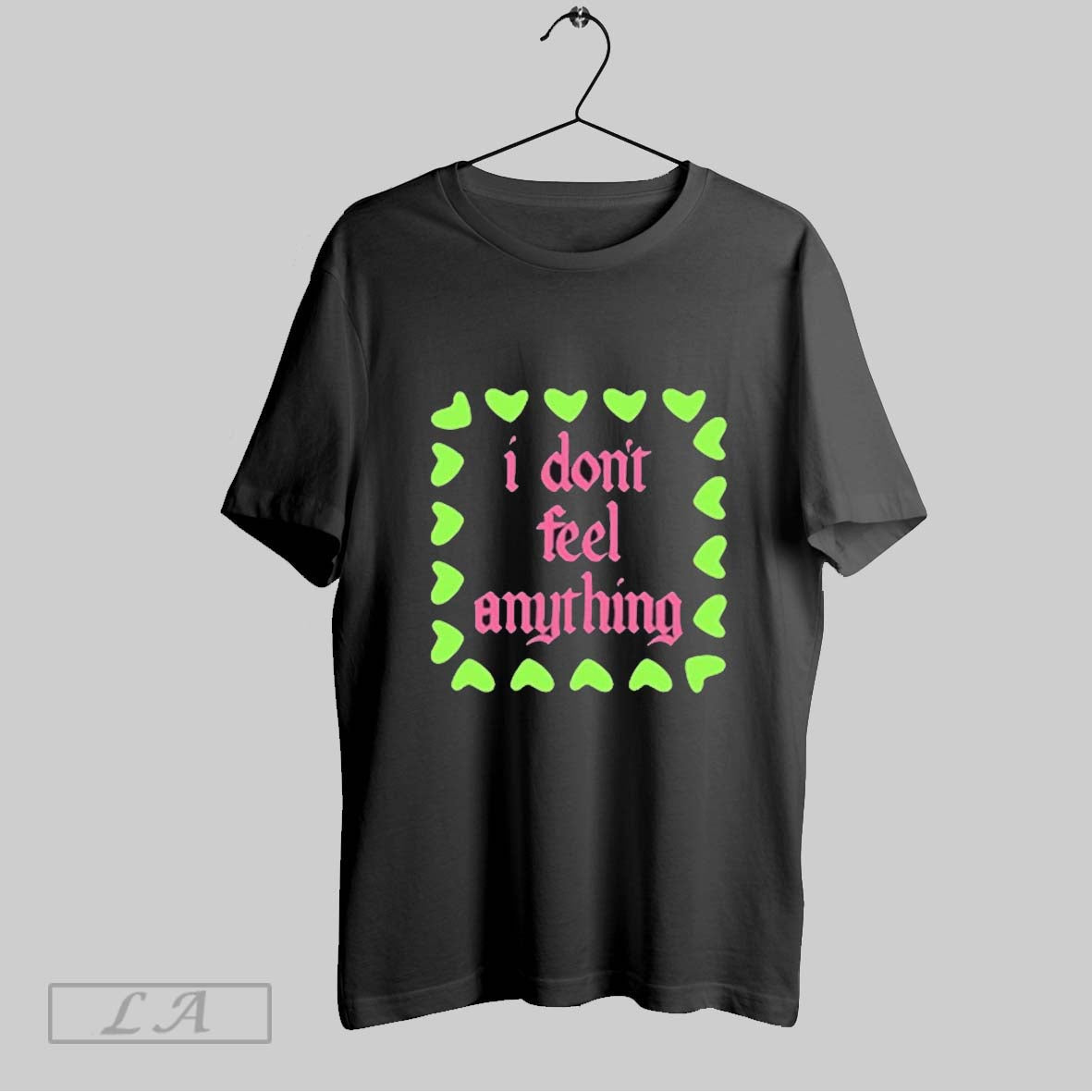 Original Fontaines Dc I Dont Feel Anything Hearts - Adult & Kids T-Shirts, Sweatshirts & Hoodies apparel design preview 1