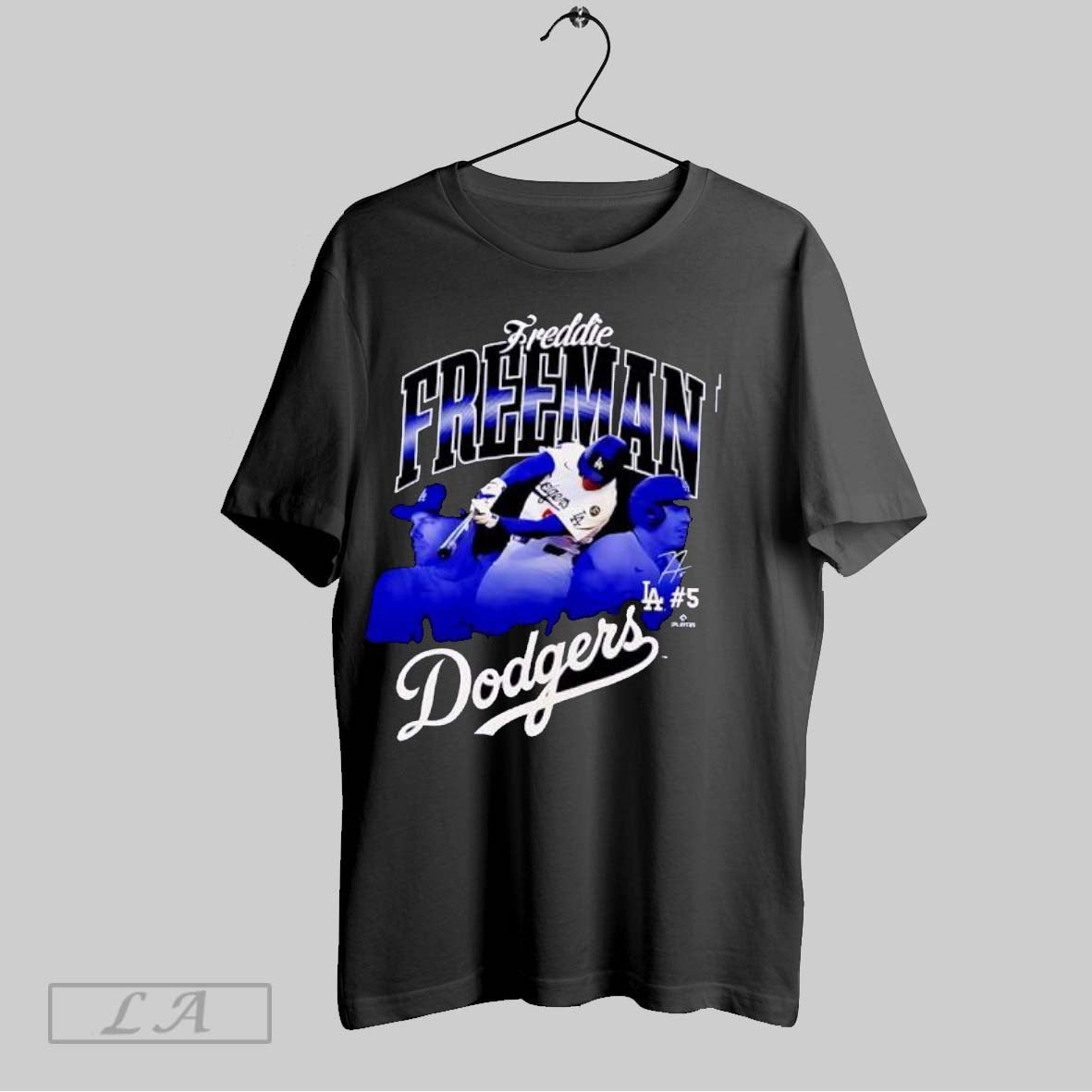 Original Freddie Freeman Dodgers Baseball Player La - Adult & Kids T-Shirts, Sweatshirts & Hoodies apparel design preview 1