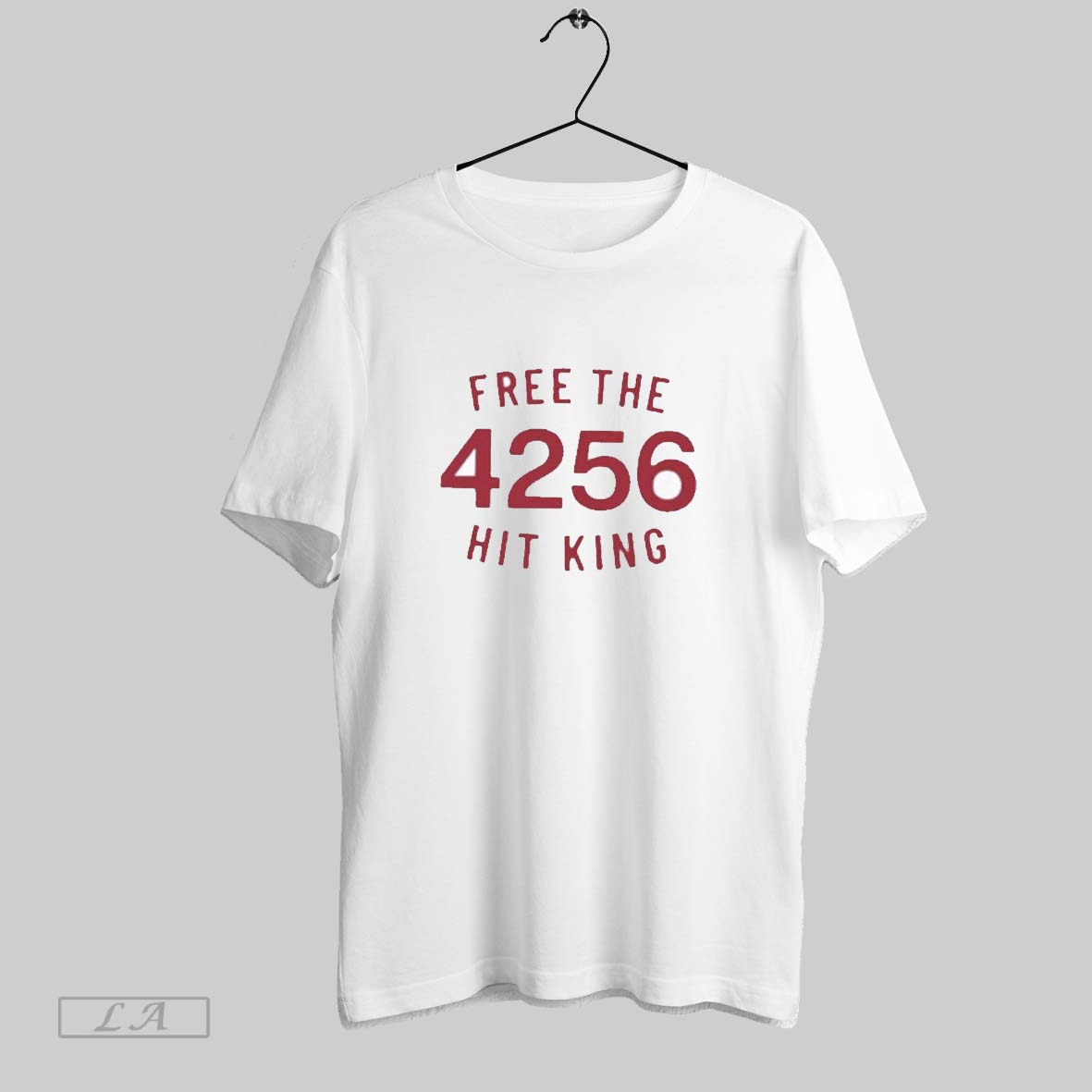 Original Free The 4256 Hit King Pete Rose Cincinnati - Adult & Kids T-Shirts, Sweatshirts & Hoodies apparel design preview 1