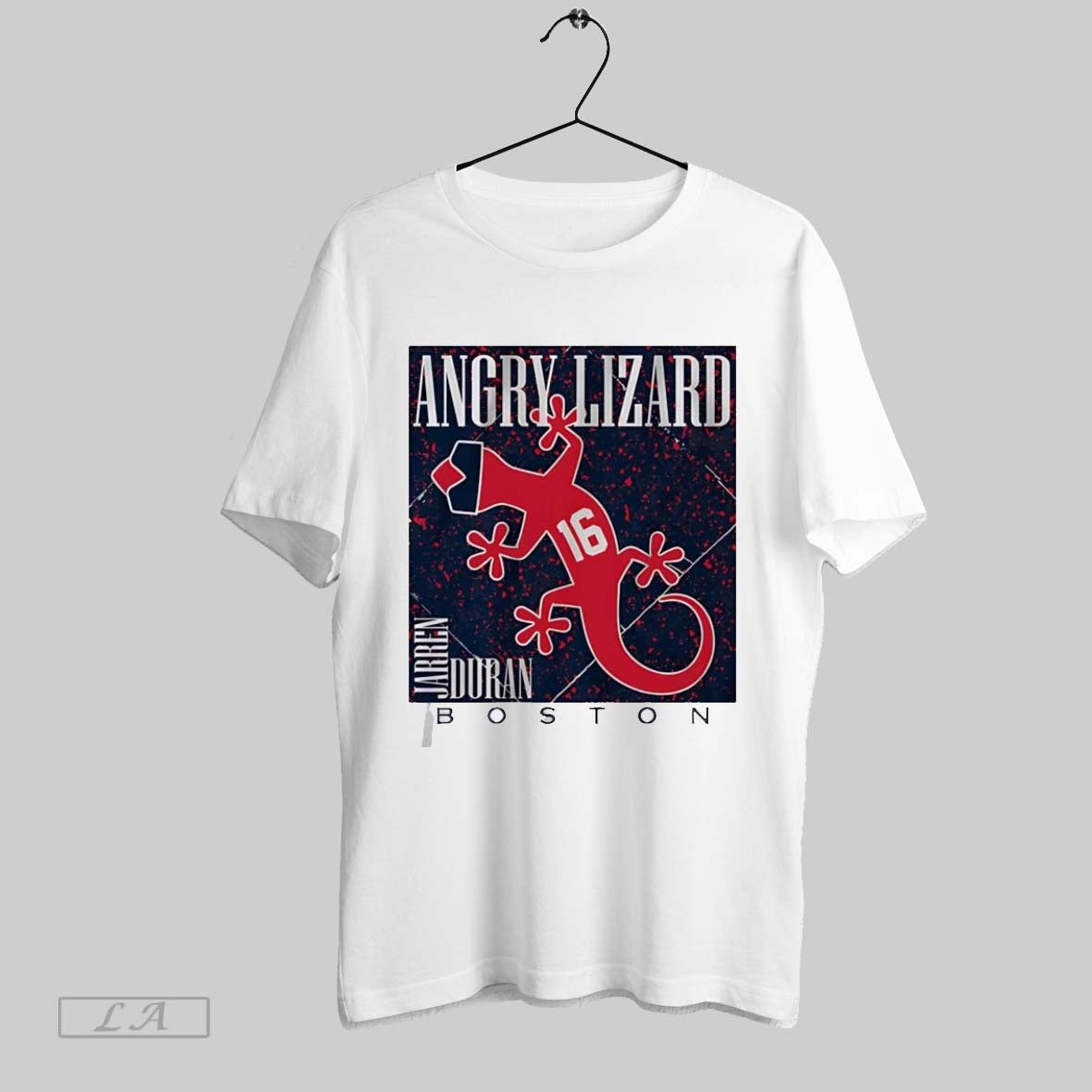 Original Frjsafpn Jarren Duran Angry Lizard Boston - Adult & Kids T-Shirts, Sweatshirts & Hoodies apparel design preview 1