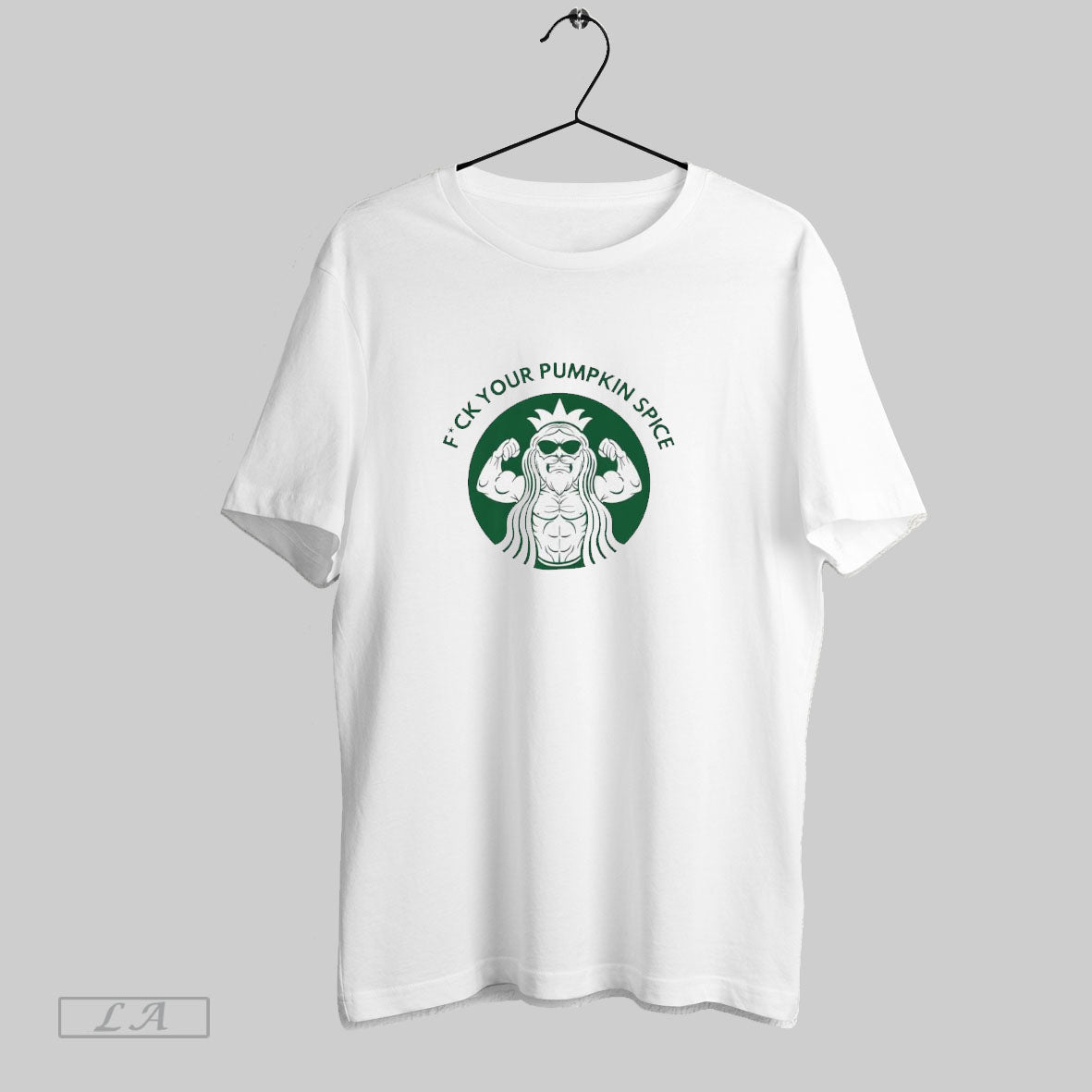 Original Fuck Your Pumpkin Spice Gym - Adult & Kids T-Shirts, Sweatshirts & Hoodies apparel design preview 1