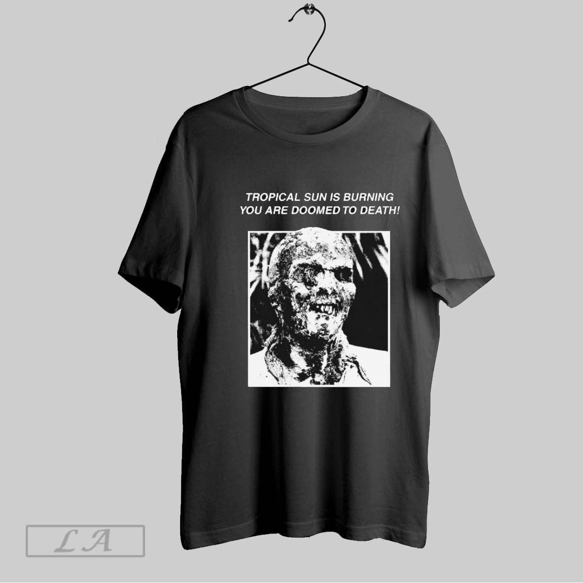 Original Fulci Tropical Sun Is Burning You Are Doomed - Adult & Kids T-Shirts, Sweatshirts & Hoodies apparel design preview 1