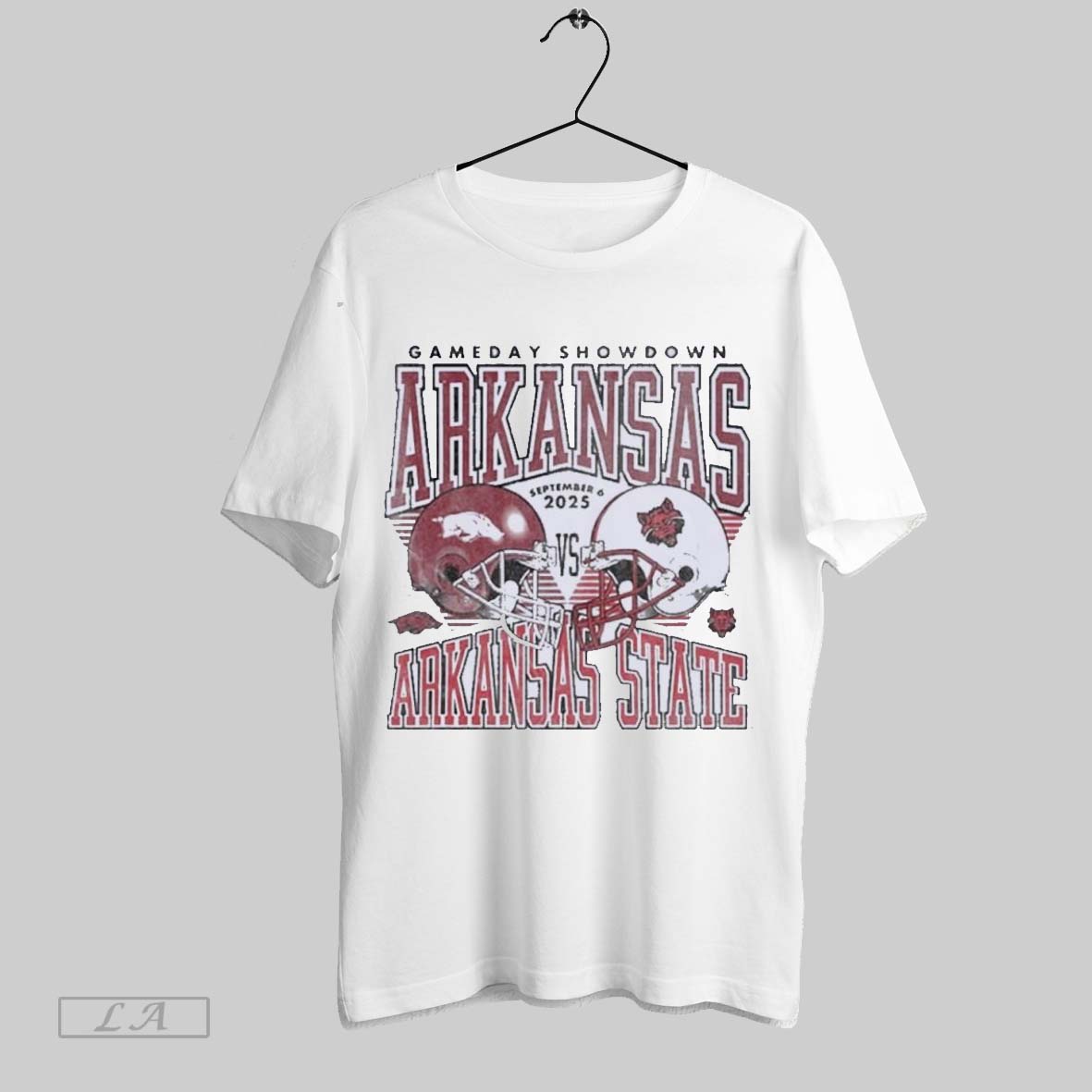 Original Gameday Arkansas Vs State September 6 2025 - Adult & Kids T-Shirts, Sweatshirts & Hoodies apparel design preview 1