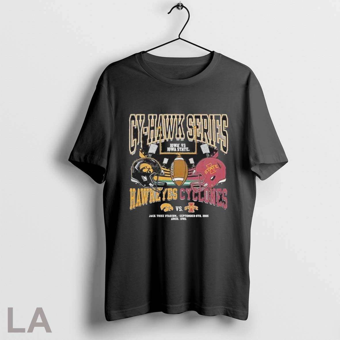 Original Gameday Iowa Vs State September 6 2025 Duel - Adult & Kids T-Shirts, Sweatshirts & Hoodies apparel design preview 1
