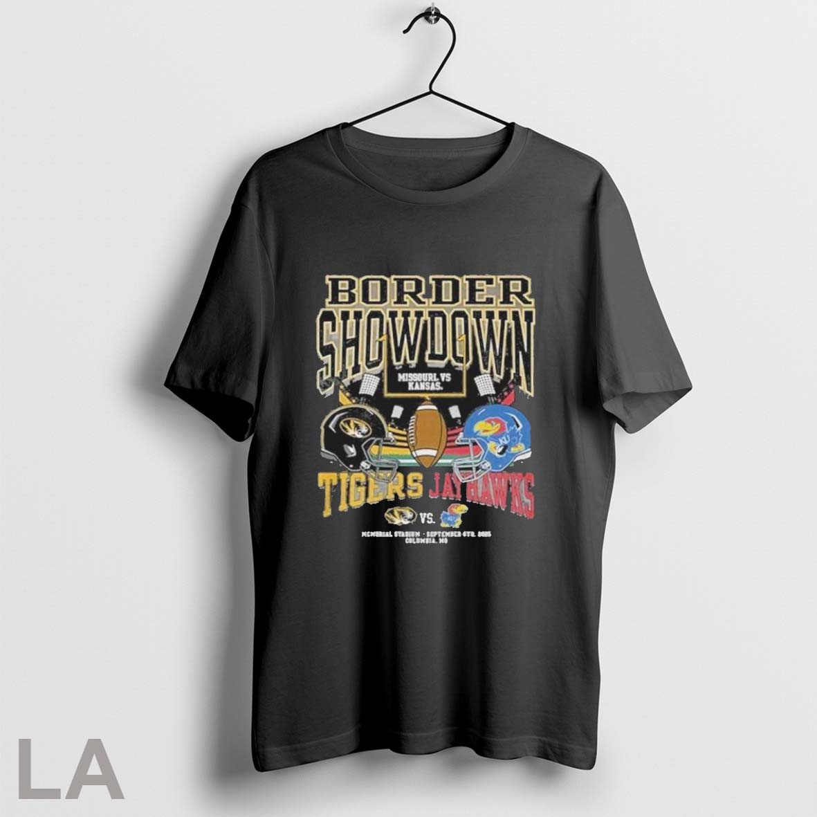 Original Gameday Missouri Vs Kansas September 6 2025 - Adult & Kids T-Shirts, Sweatshirts & Hoodies apparel design preview 1