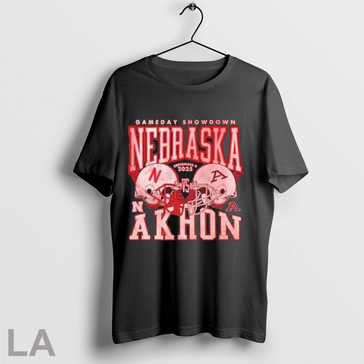 Original Gameday Nebraska Vs Akhon September 6 2025 - Adult & Kids T-Shirts, Sweatshirts & Hoodies apparel design preview 1