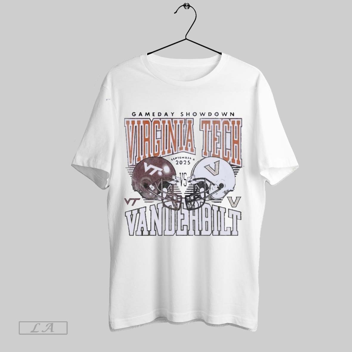 Original Gameday Virginia Tech Vs Vanderbilt - Adult & Kids T-Shirts, Sweatshirts & Hoodies apparel design preview 1