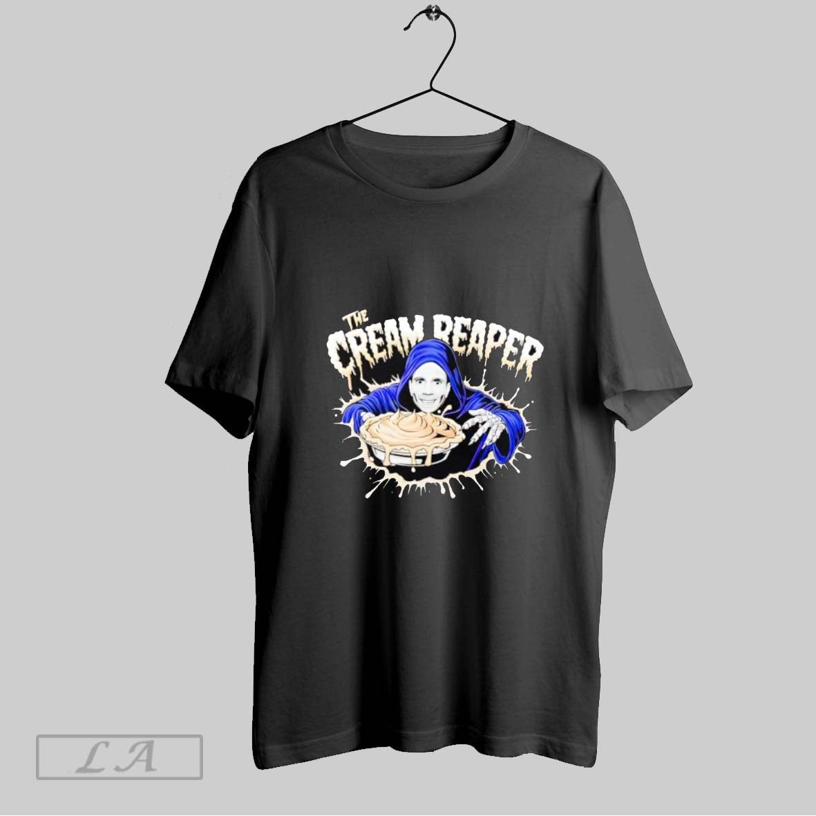 Original Gene Borrello The Cream Reaper - Adult & Kids T-Shirts, Sweatshirts & Hoodies apparel design preview 1