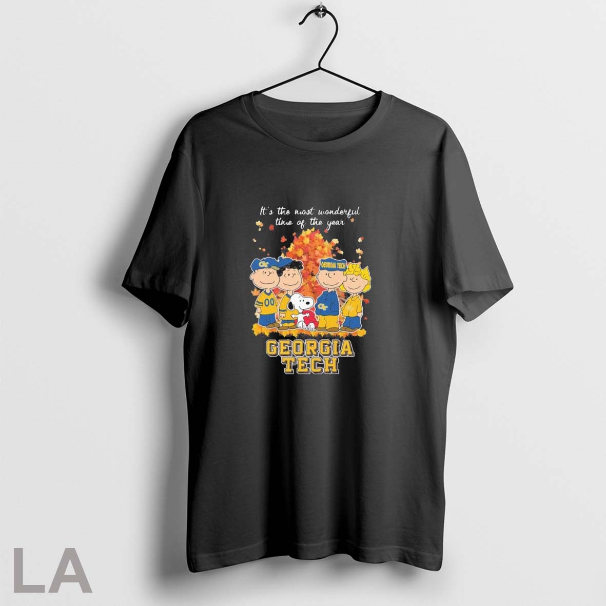 Original Georgia Tech And Peanuts Character Its The - Adult & Kids T-Shirts, Sweatshirts & Hoodies apparel design preview 1