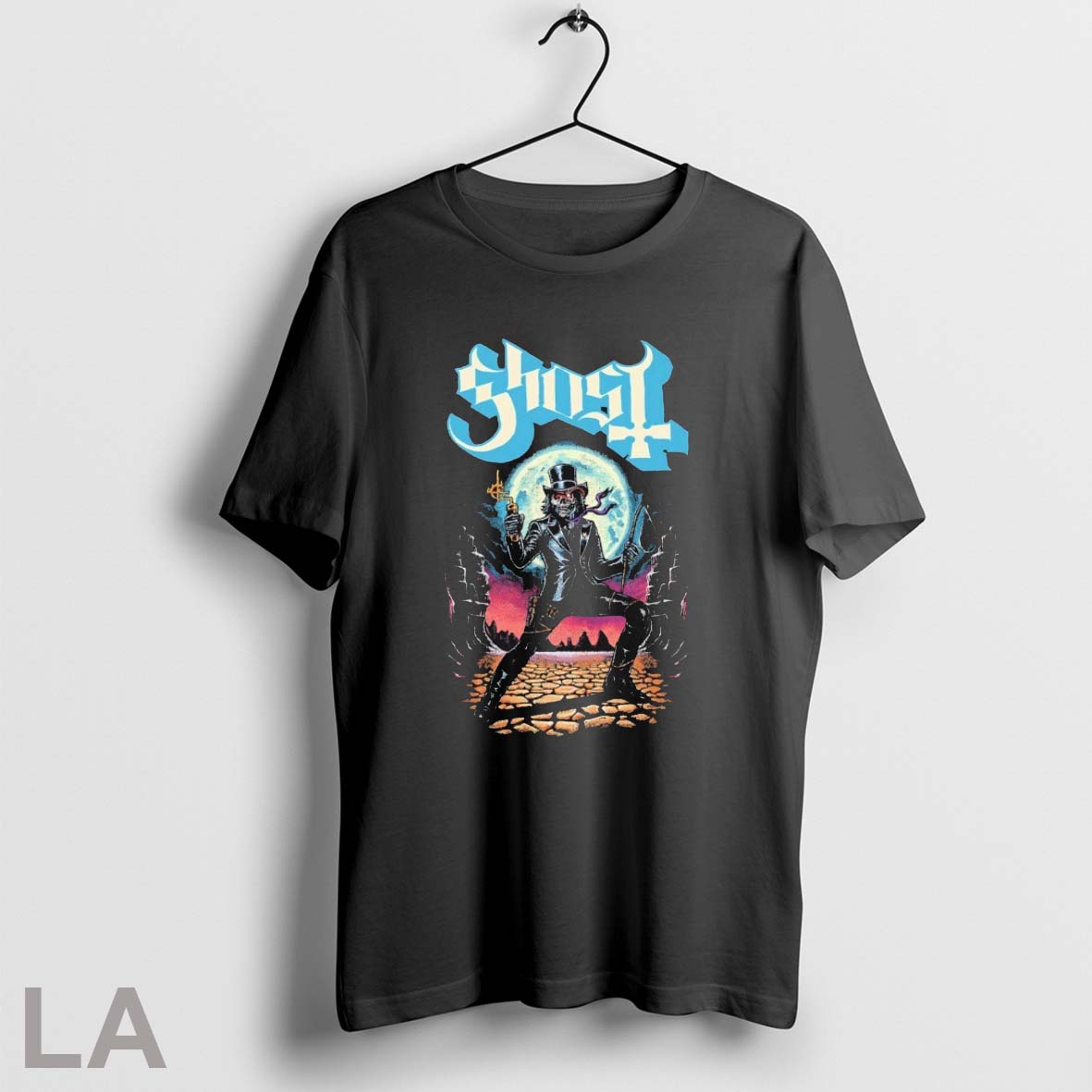Original Ghost Western Emeritus World Tour 2025 - Adult & Kids T-Shirts, Sweatshirts & Hoodies apparel design preview 1