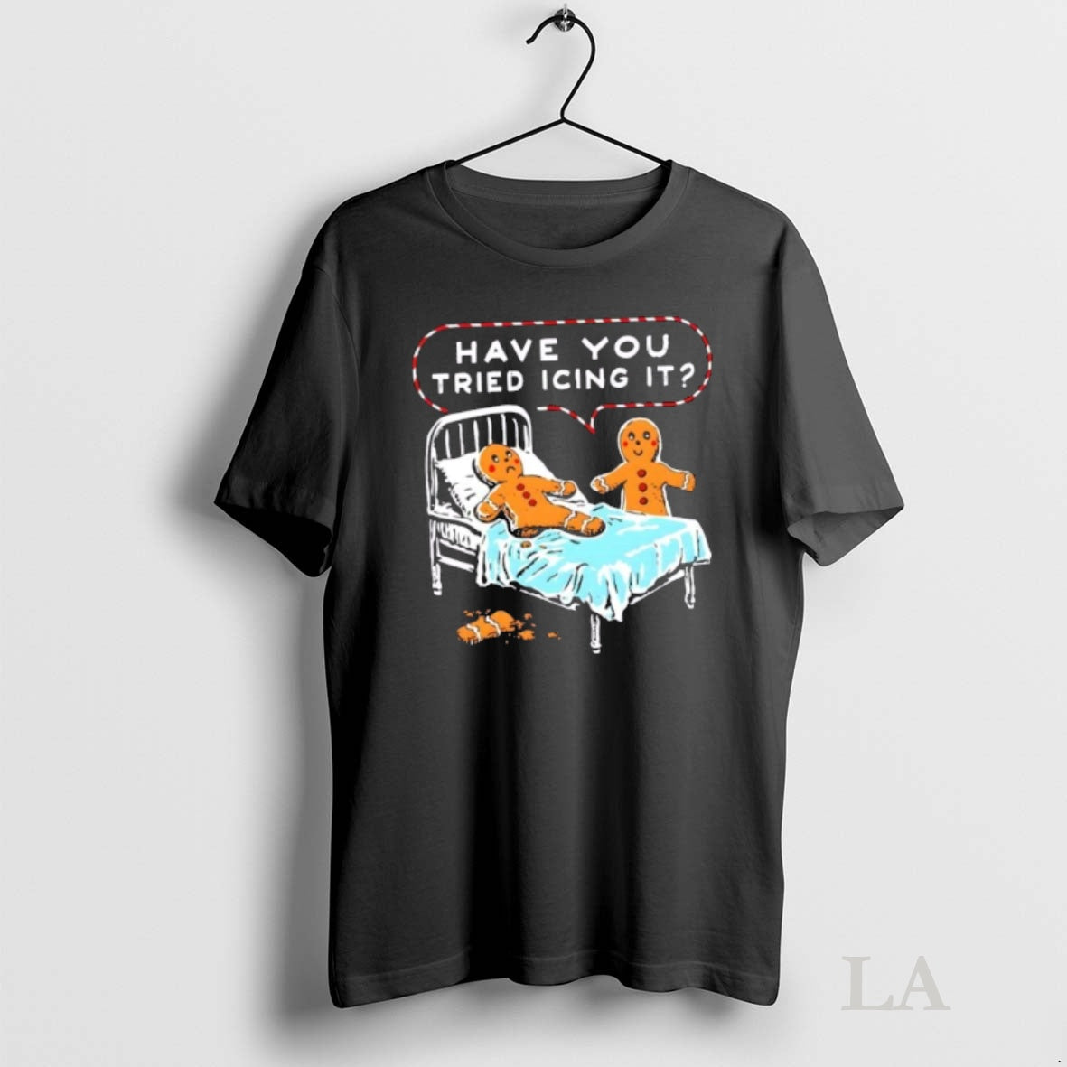 Original Gingerbread Christmas Have You Tried Icing - Adult & Kids T-Shirts, Sweatshirts & Hoodies apparel design preview 1