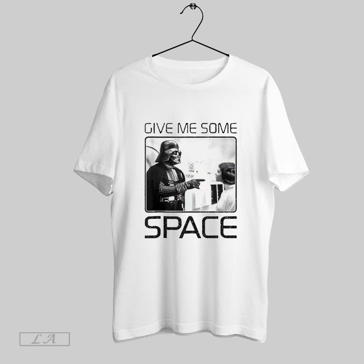 Original Give Me Some Space Darth Vader Princess Leia - Adult & Kids T-Shirts, Sweatshirts & Hoodies apparel design preview 1
