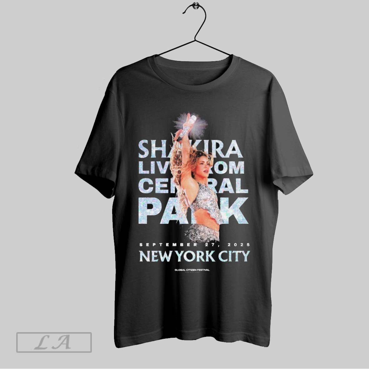 Original Global Citizen Gcf 2025 Shakira New York - Adult & Kids T-Shirts, Sweatshirts & Hoodies apparel design preview 1