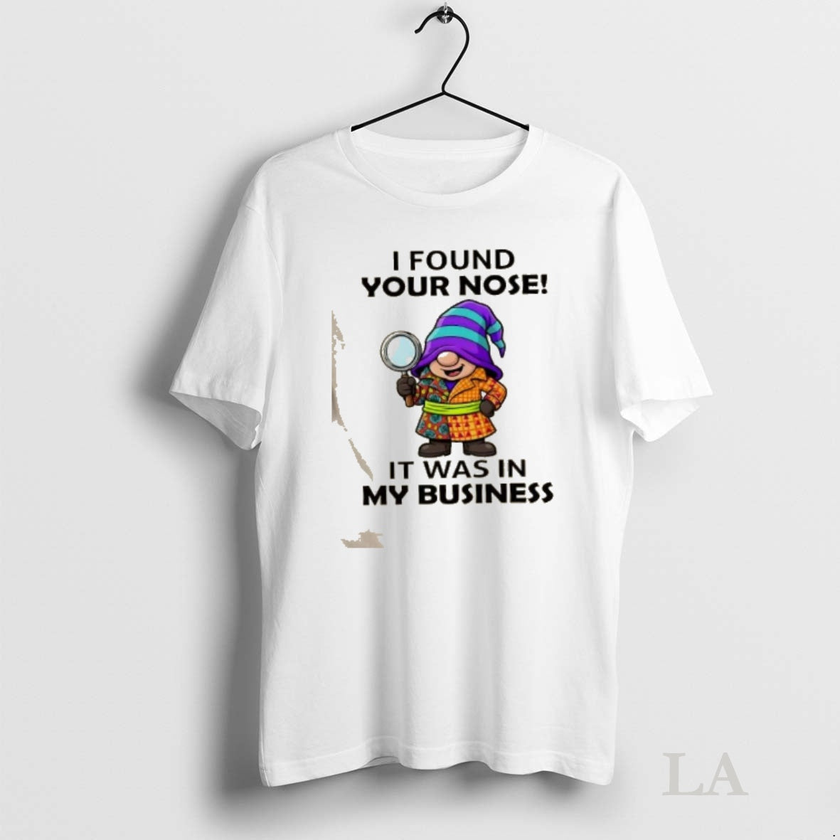 Original Gnomes I Found Your Nose It Was In My - Adult & Kids T-Shirts, Sweatshirts & Hoodies apparel design preview 1