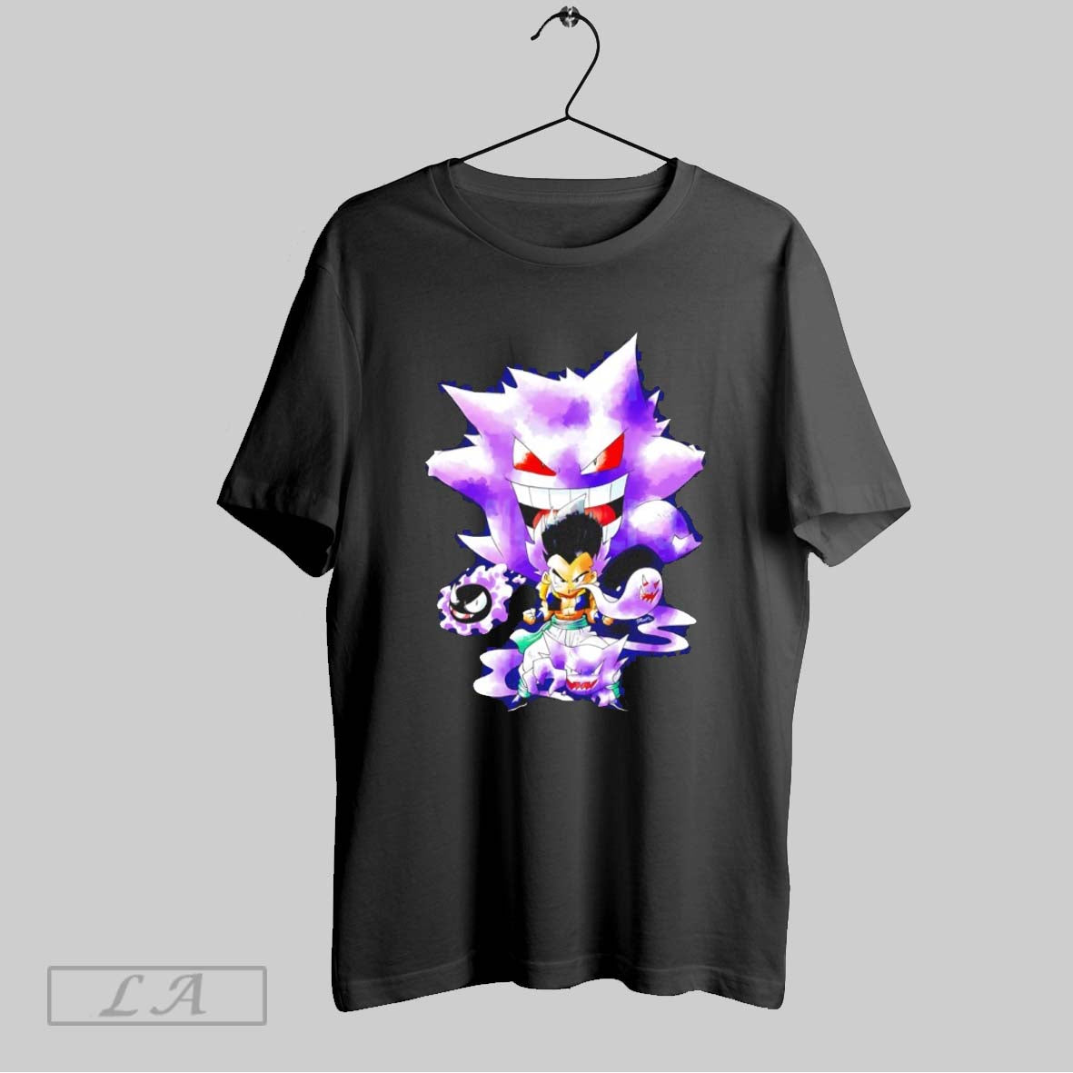 Original Gotenks And Gengar Graphic - Adult & Kids T-Shirts, Sweatshirts & Hoodies apparel design preview 1