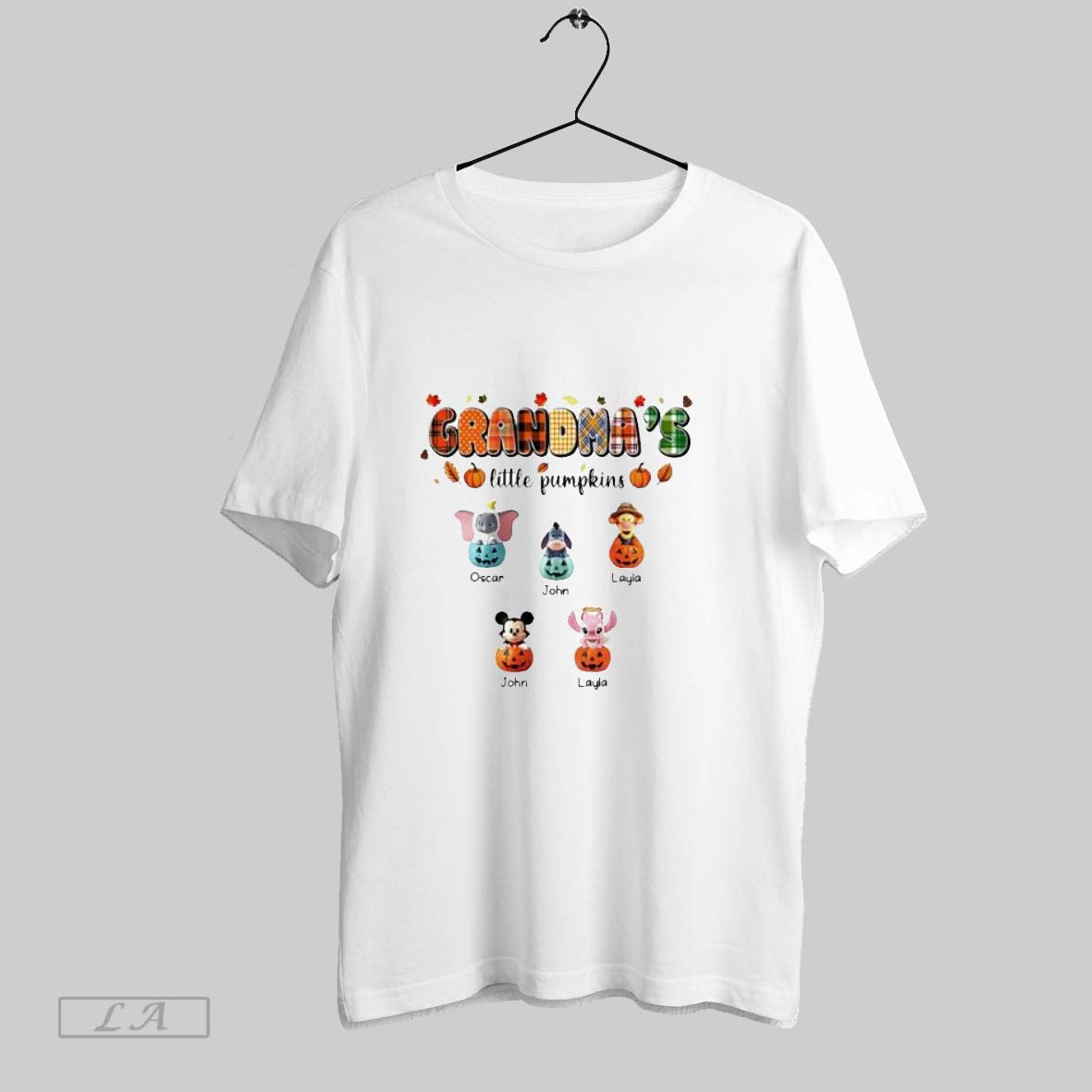 Original Grandhas Little Pumpkins Halloween - Adult & Kids T-Shirts, Sweatshirts & Hoodies apparel design preview 1