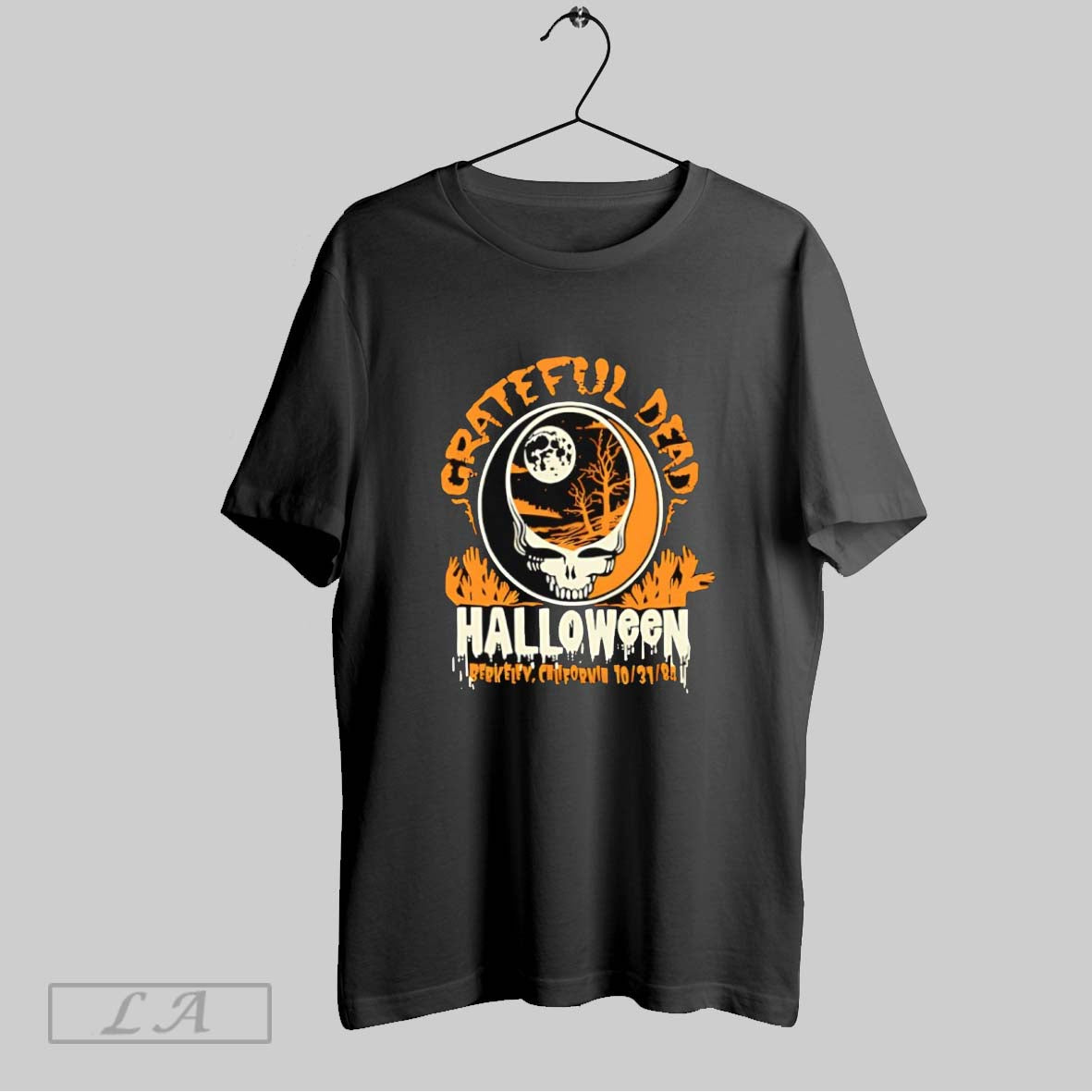 Original Grateful Dead 1984 Halloween - Adult & Kids T-Shirts, Sweatshirts & Hoodies apparel design preview 1