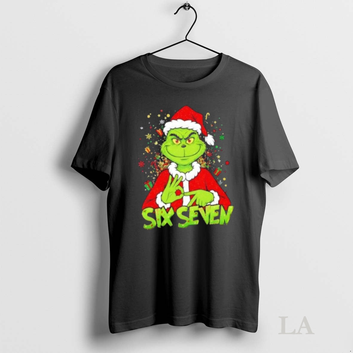 Original Grinch Six Seven 6 7 Christmas - Adult & Kids T-Shirts, Sweatshirts & Hoodies apparel design preview 1