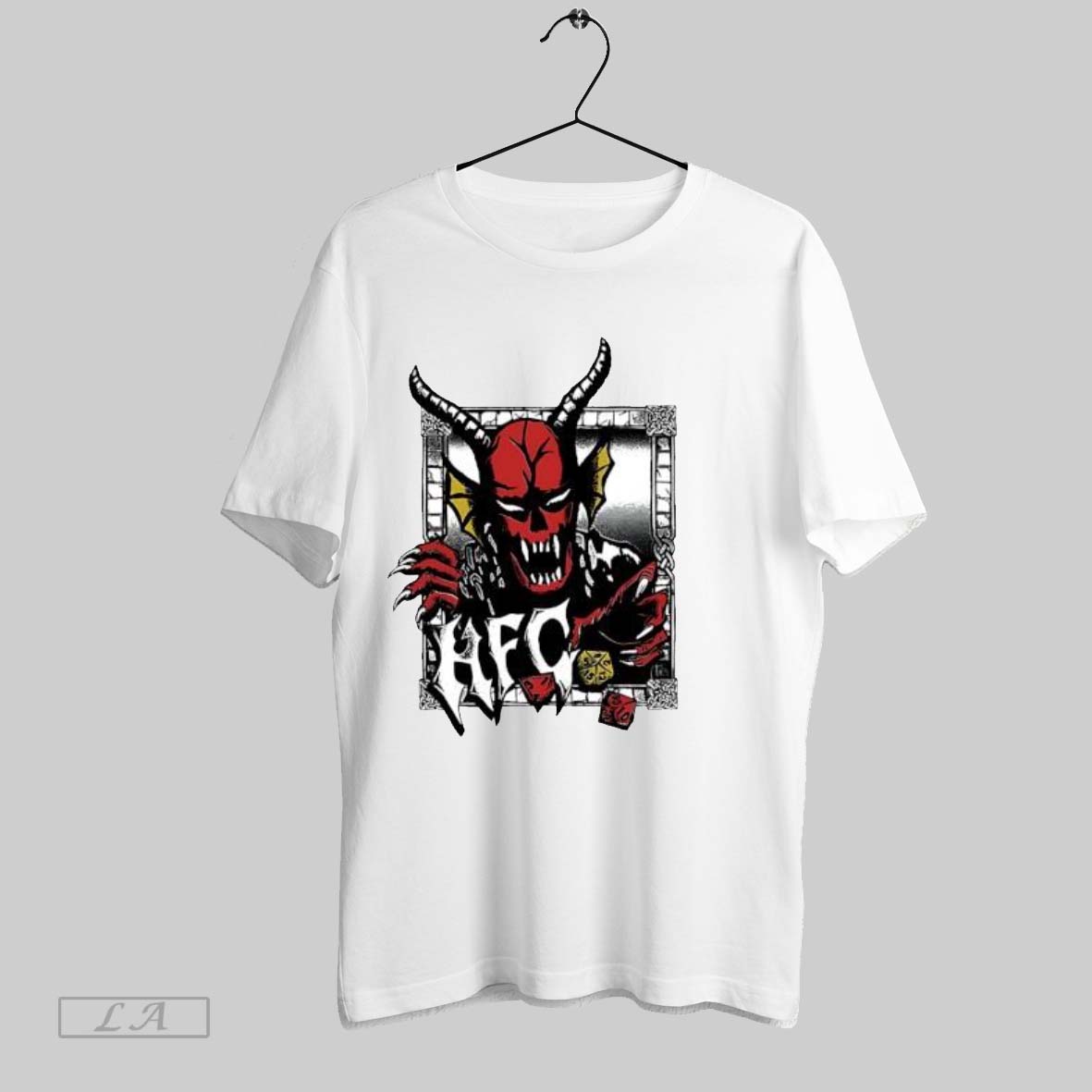 Original Hfc Hellfire Club Dungeons And Dragons Red - Adult & Kids T-Shirts, Sweatshirts & Hoodies apparel design preview 1
