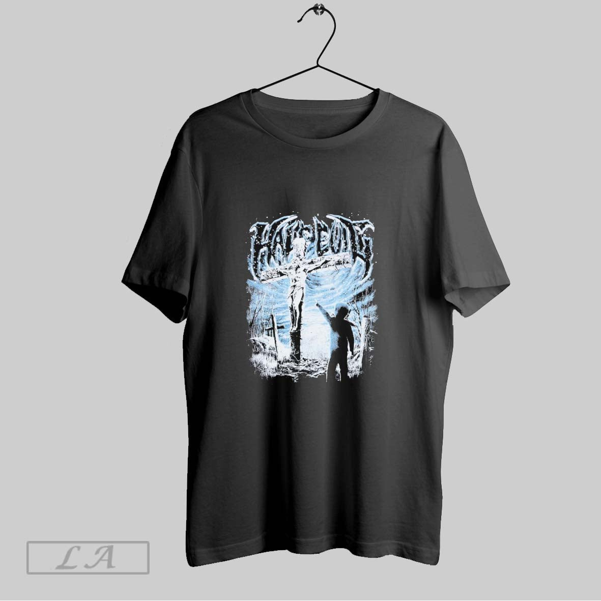 Original Half Evil 333 The Man Above - Adult & Kids T-Shirts, Sweatshirts & Hoodies apparel design preview 1