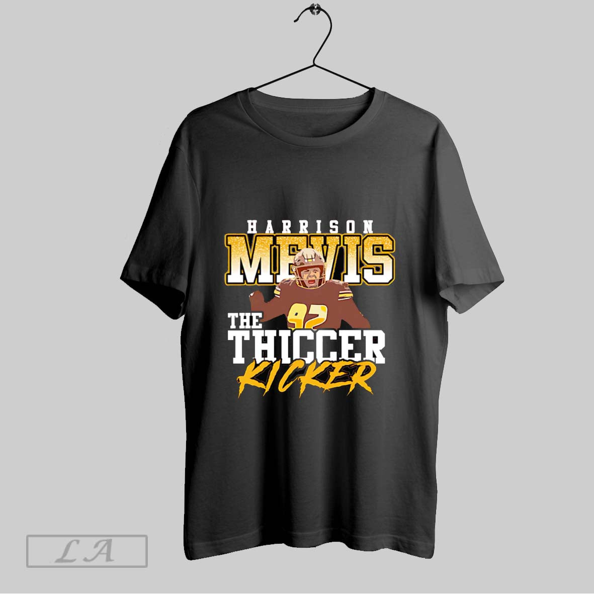 Original Harrison Mevis The Thiccer Kicker - Adult & Kids T-Shirts, Sweatshirts & Hoodies apparel design preview 1