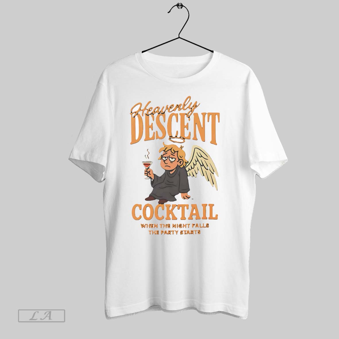 Original Heavenly Descent Cocktail - Adult & Kids T-Shirts, Sweatshirts & Hoodies apparel design preview 1