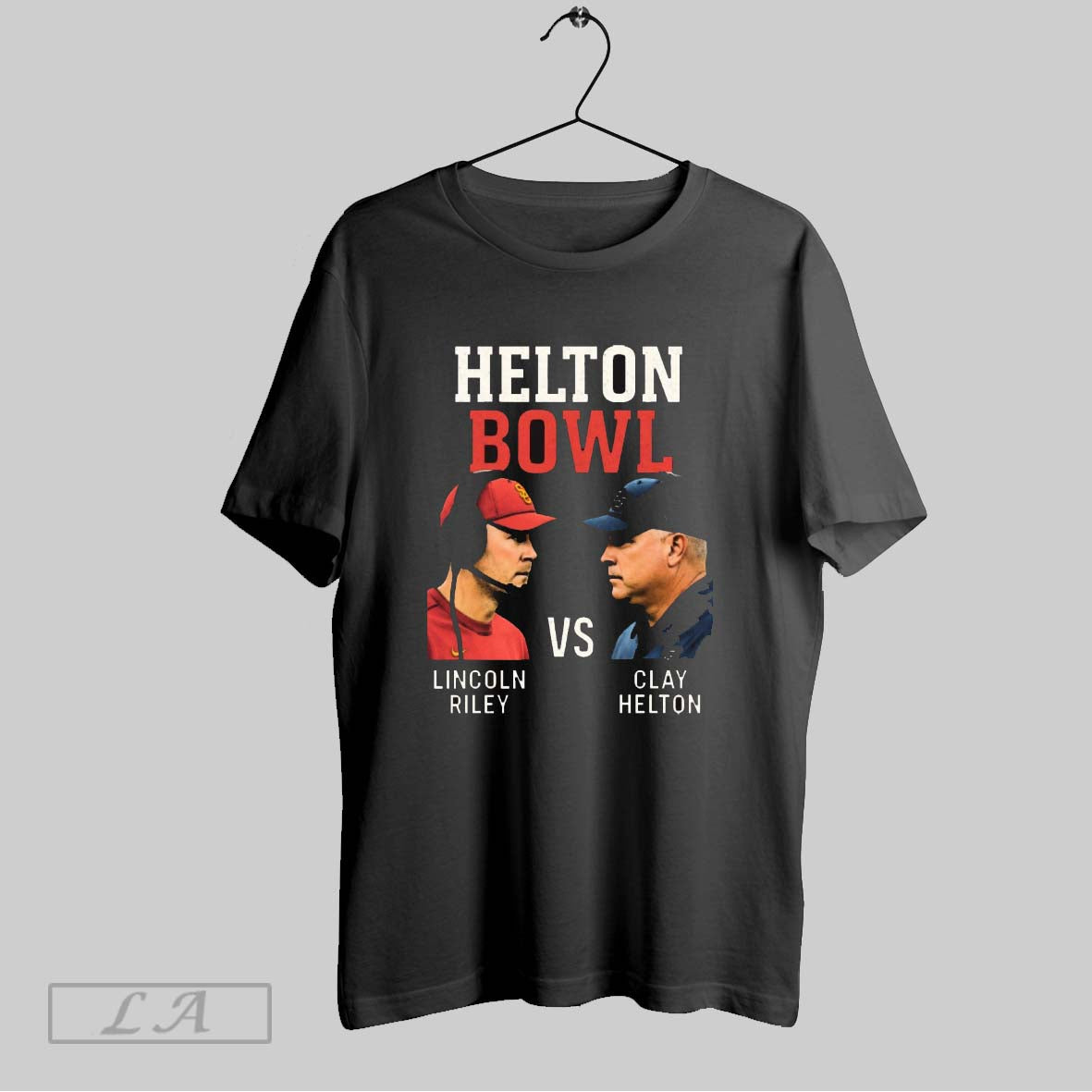 Original Helton Bowl Lincoln Riley Vs Clay Usc - Adult & Kids T-Shirts, Sweatshirts & Hoodies apparel design preview 1