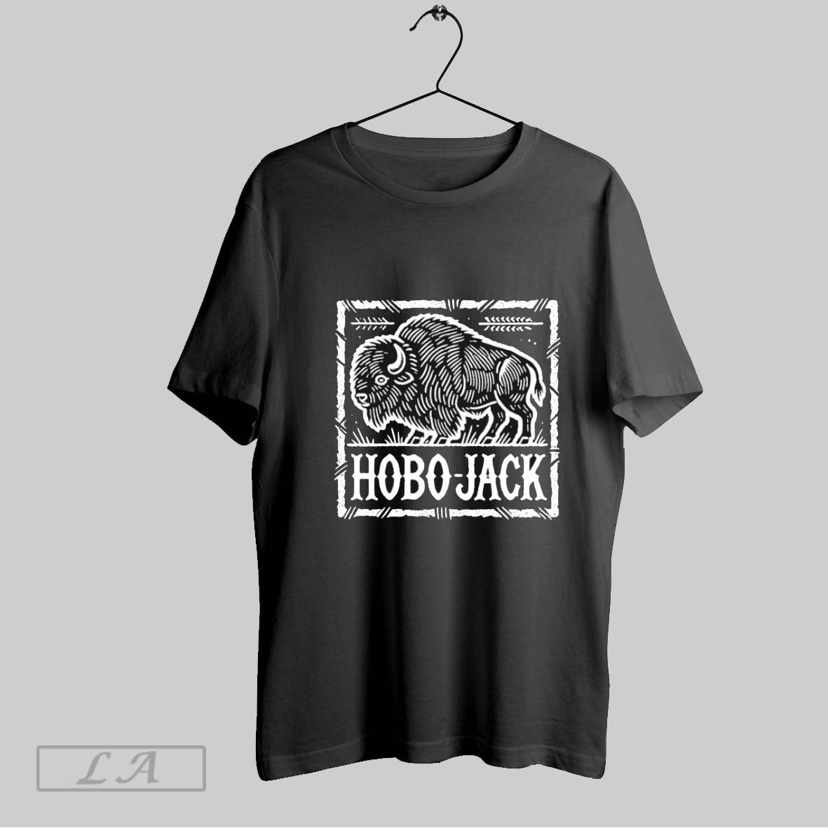 Original Hobo Jack Bison - Adult & Kids T-Shirts, Sweatshirts & Hoodies apparel design preview 1